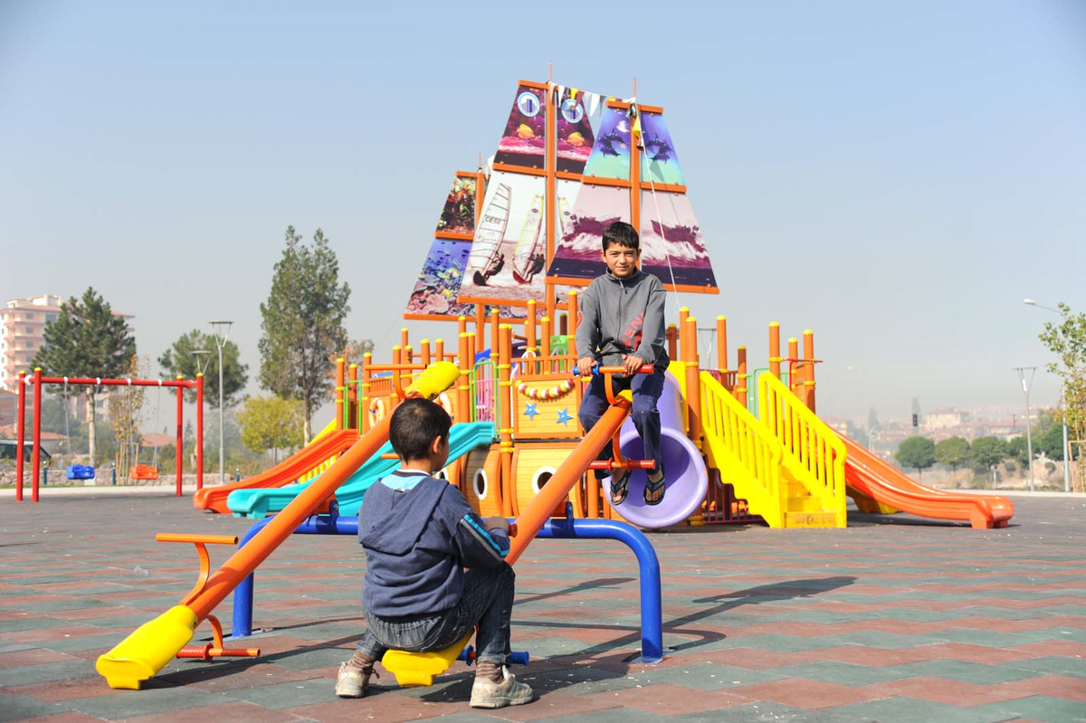 Ankara Altındağ Beşediyesi 3 Yeni Park Yaptı