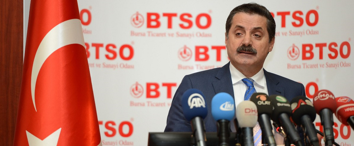 Bakan Çelik, Bursa Ticaret ve Sanayi Odası\'nın Toplantısına Katıldı