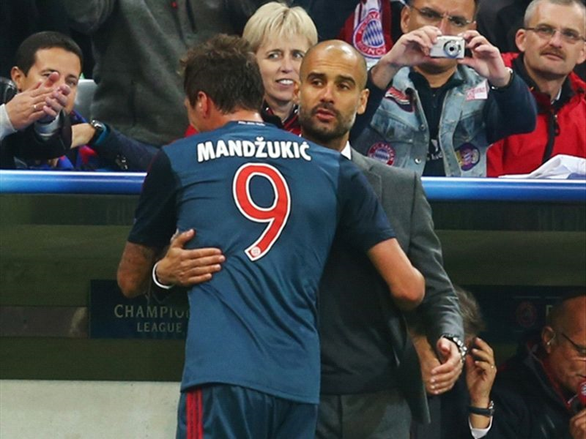 Guadiola: Dünyanın En İyi Golcüsü Mandzukic