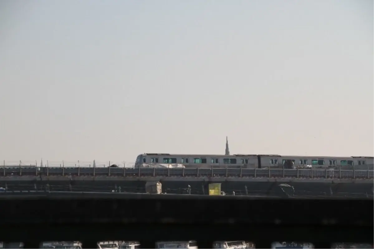 Haliç Metro Köprüsü\'nde Test Sürüşleri Başladı