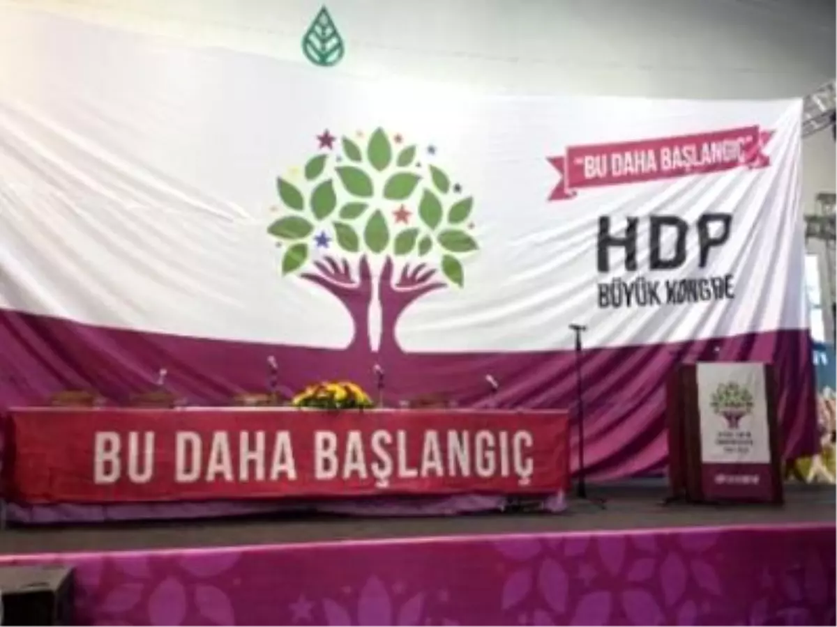 Hdp 1. Olağanüstü Kongresi Toplanıyor