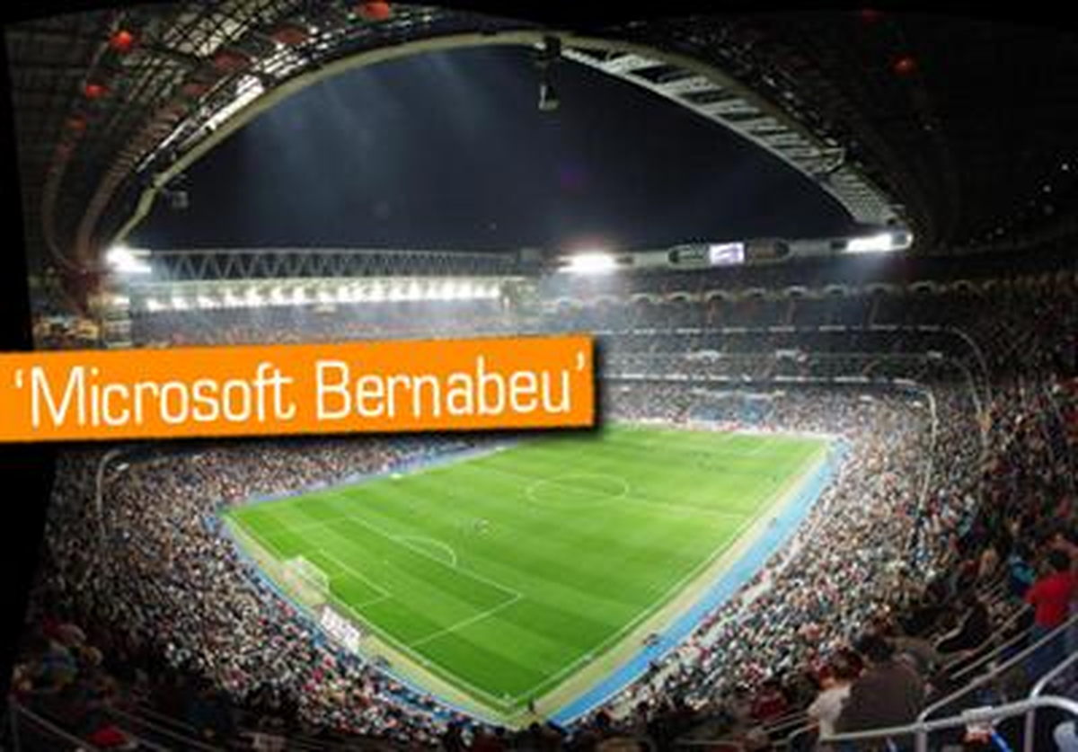 Microsoft, Santiago Bernabeu\'nun İsim Haklarını Alabilir