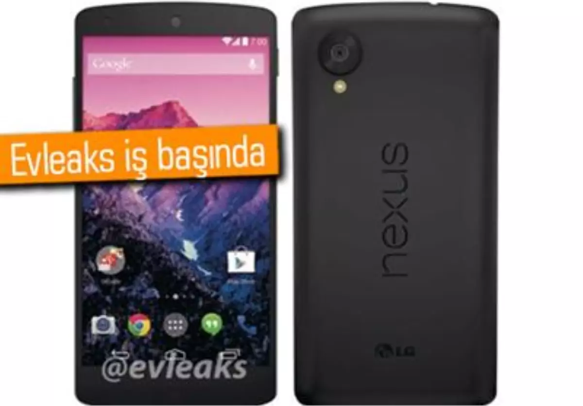 Nexus 5\'in Basın Fotoğrafı Sızdı