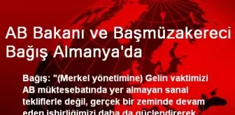 AB Bakanı ve Başmüzakereci Bağış Almanya'da