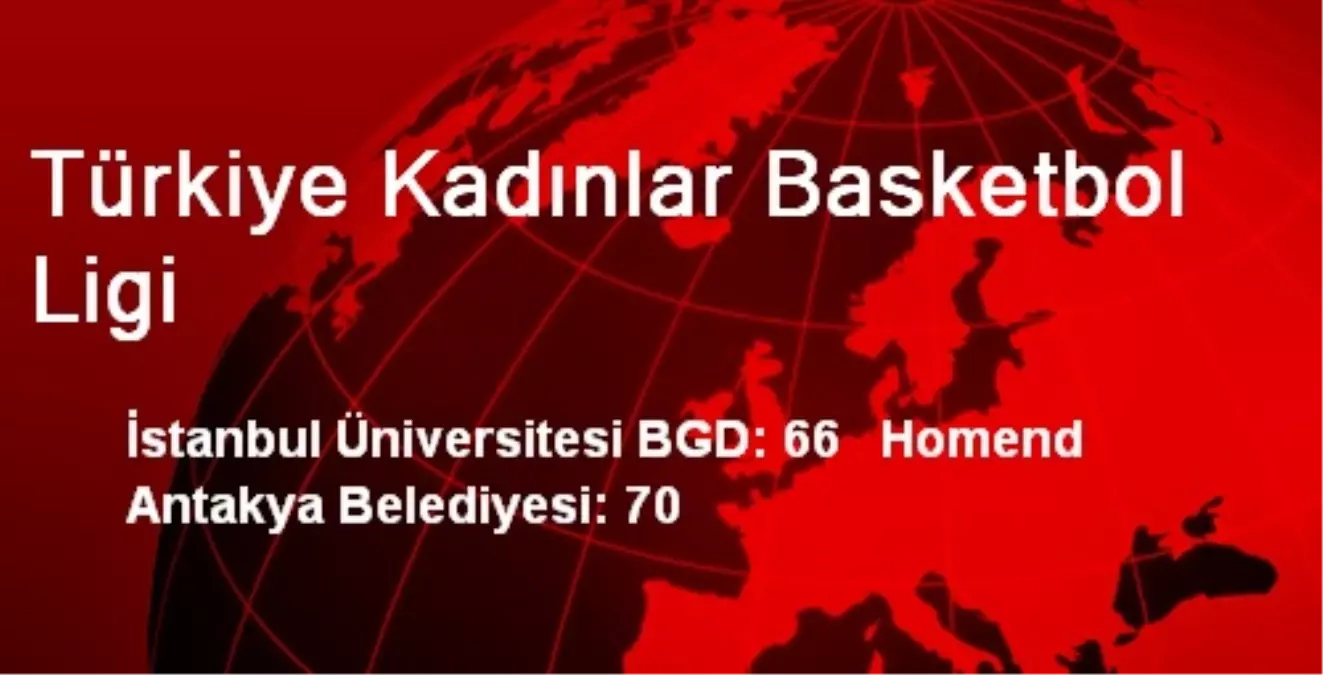 Türkiye Kadınlar Basketbol Ligi