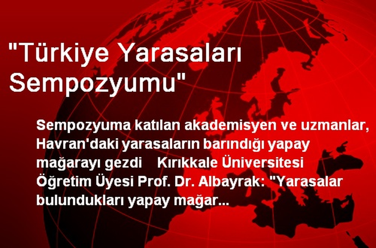 "Türkiye Yarasaları Sempozyumu"