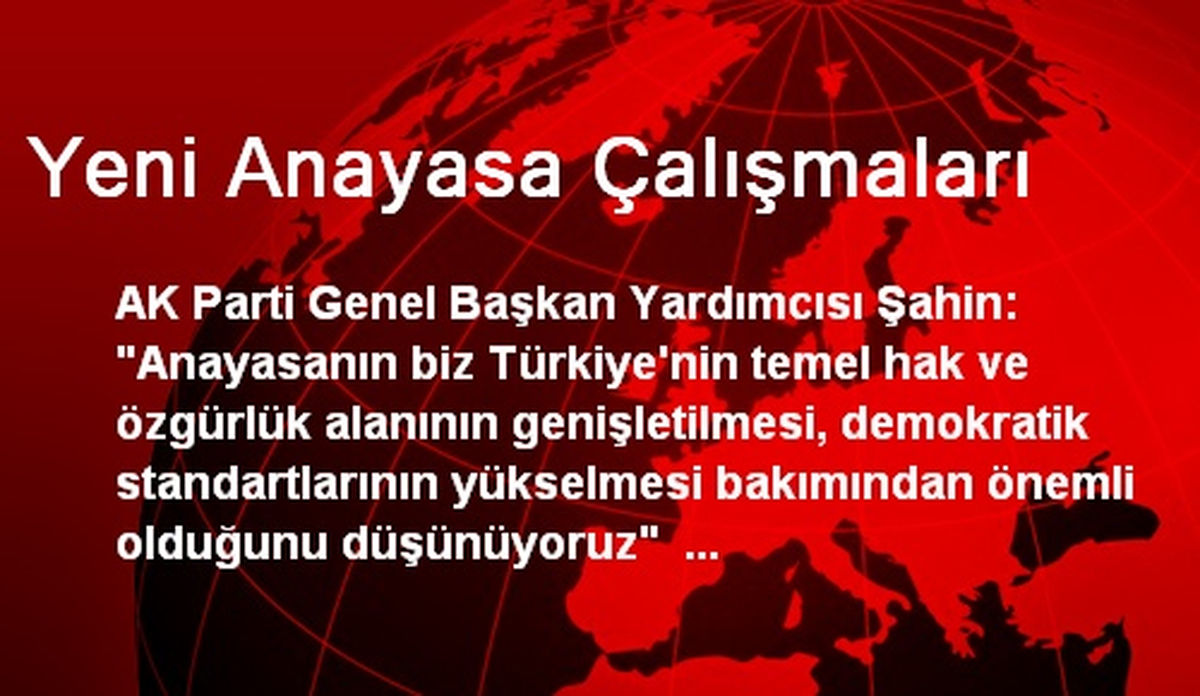 Yeni Anayasa Çalışmaları