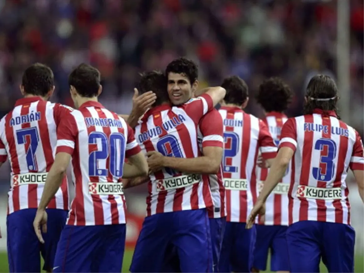 Atletico Madrid Betis\'i 5-0 Yendi