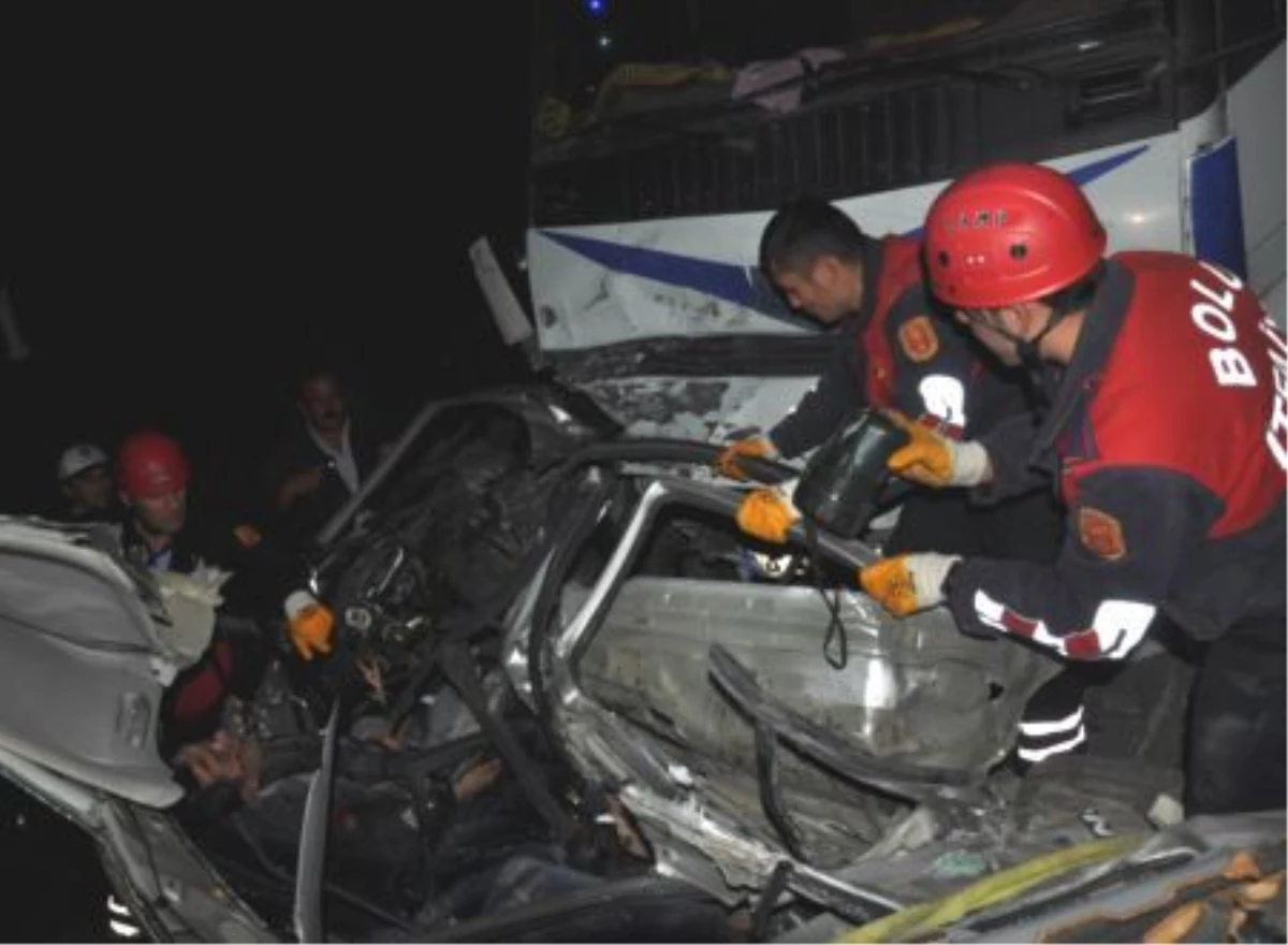 Bolu\'da Trafik Kazası: 1 Ölü