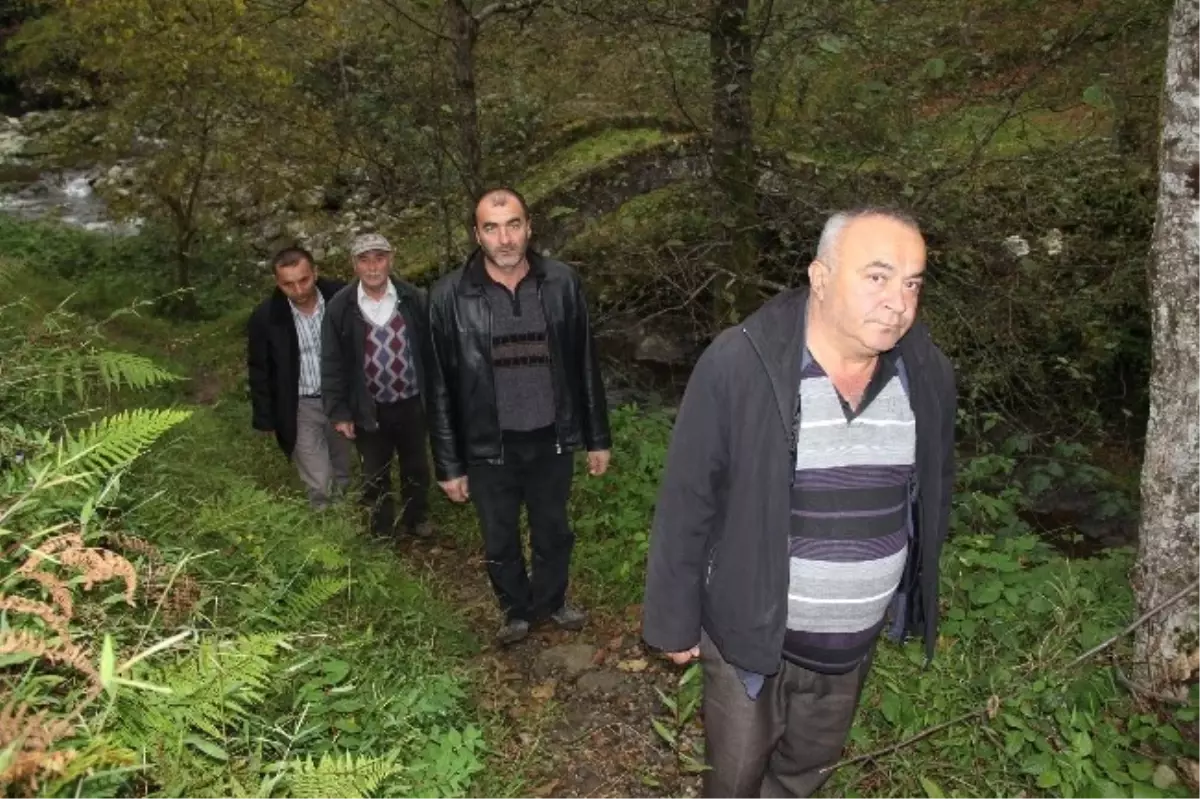 Giresun\'da Köylülerin Yol Çilesi