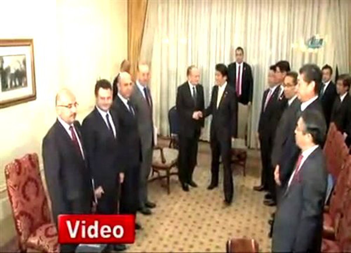 Kadir Topbaş, Japonya Başbakanı Abe ile Görüştü