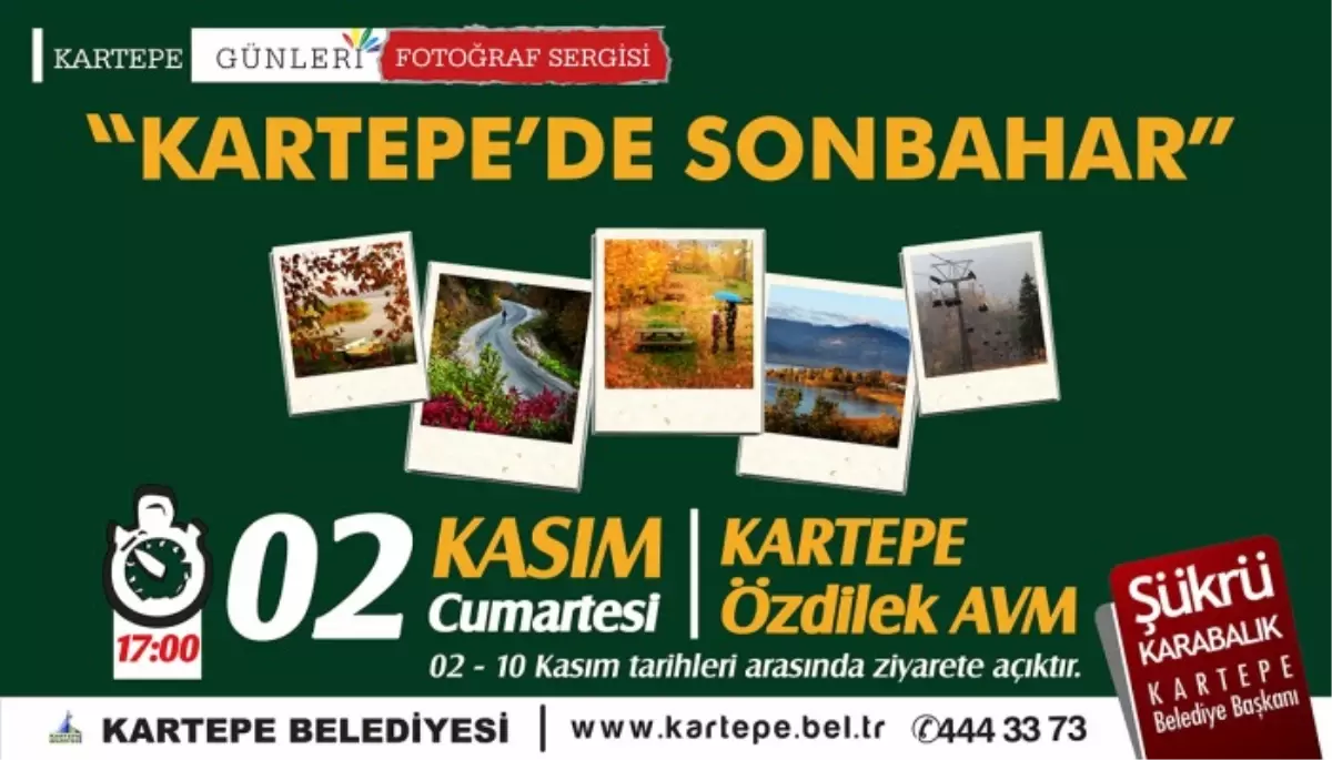 Kartepe\'de Sonbahar Sergisi Özdilek\'te Açılıyor