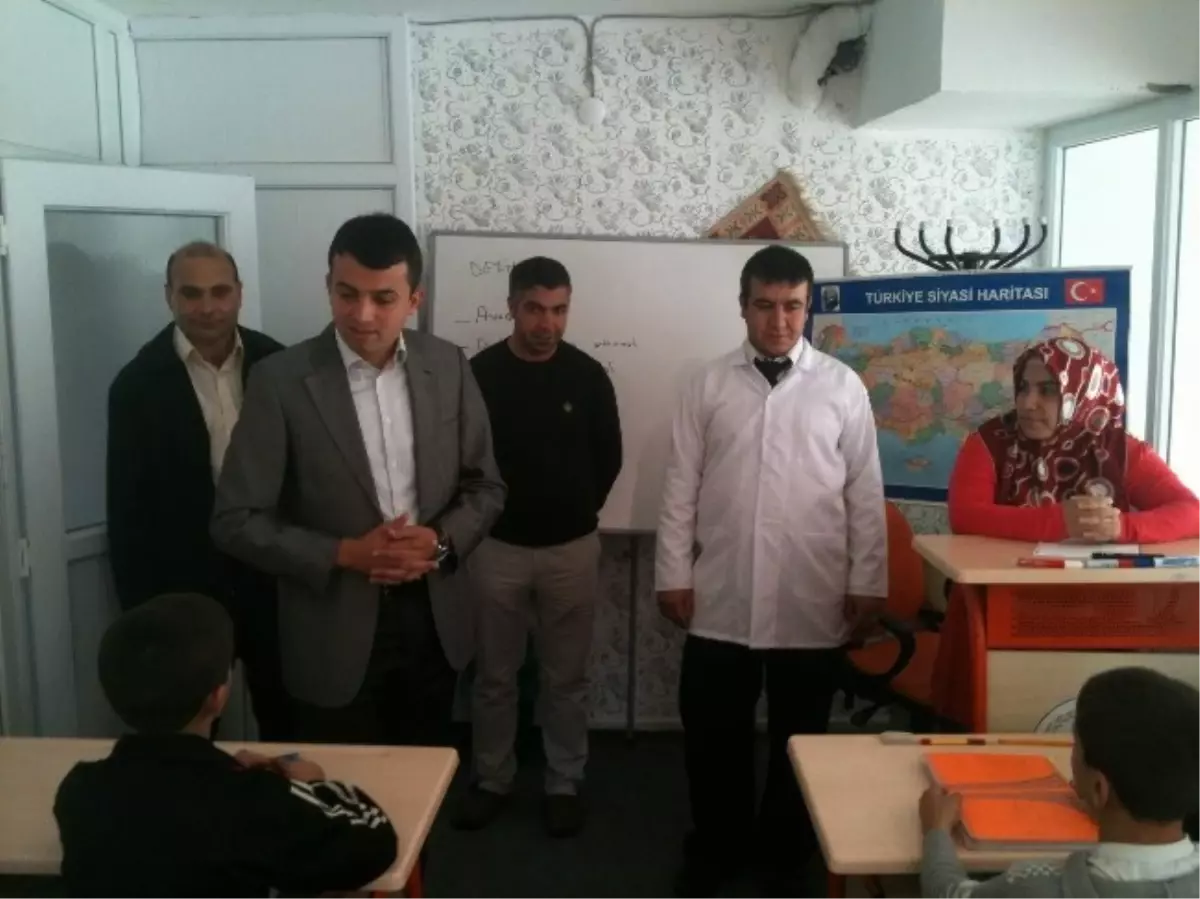 Kaymakam Keklik, Okuma Salonunu Ziyaret Etti