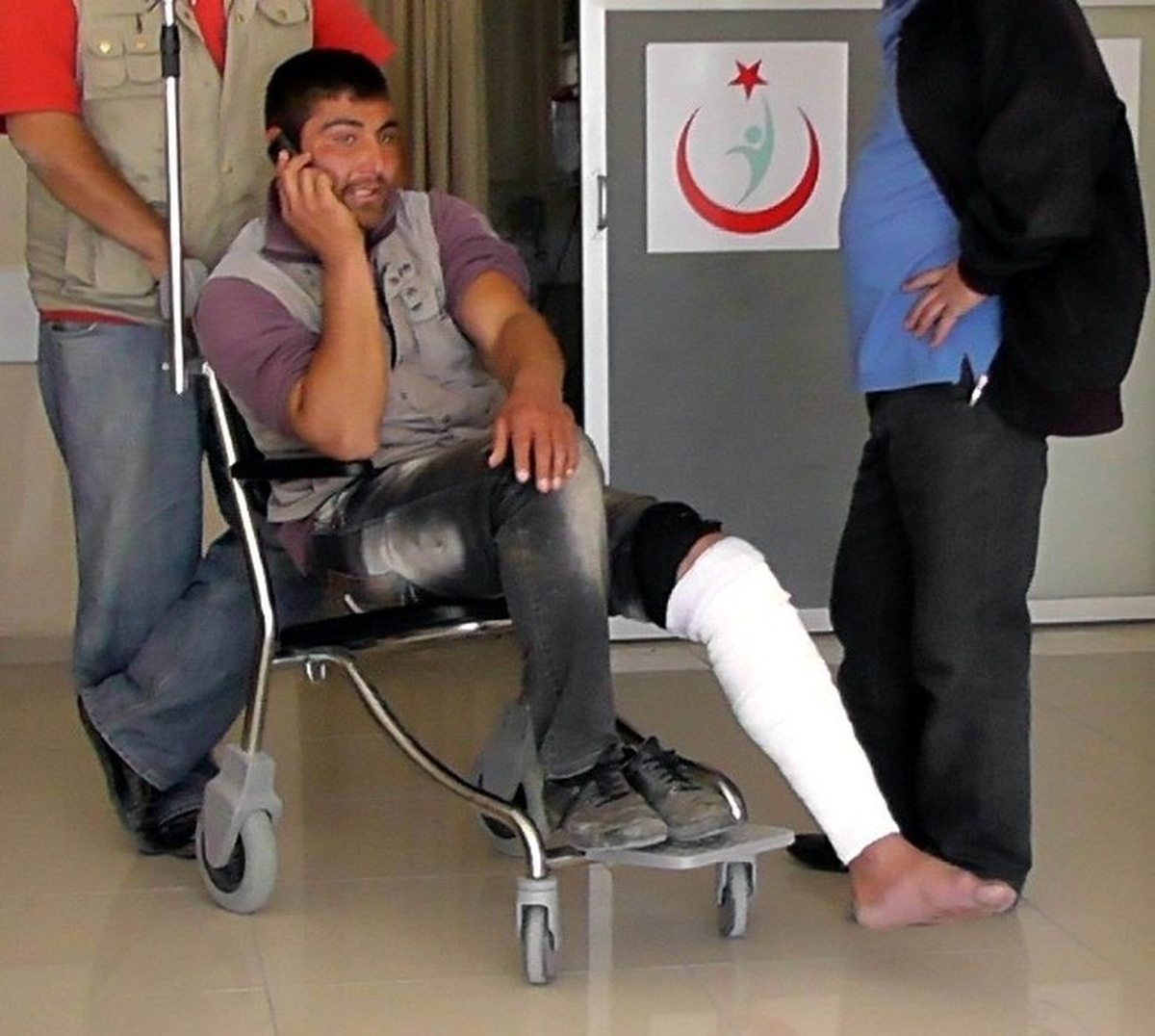 Kuzeni Tarafından Bacağından Vuruldu