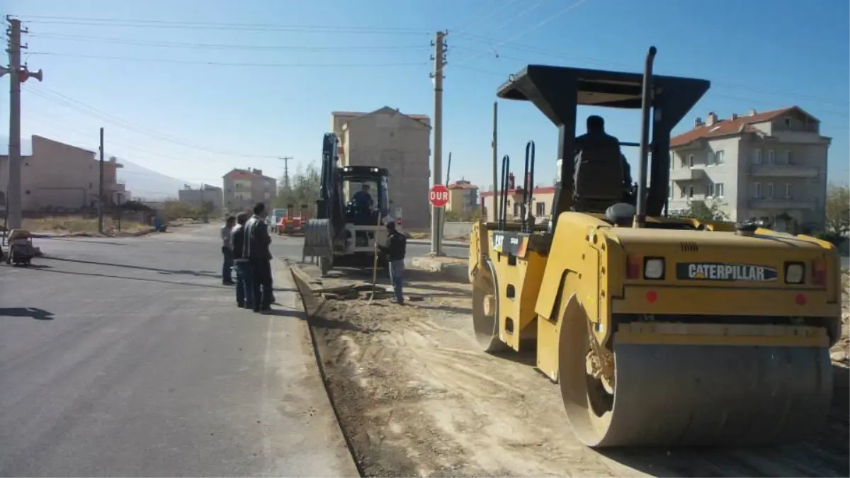 Nar Mahallesinde Asfaltlama Çalışması Yapıldı