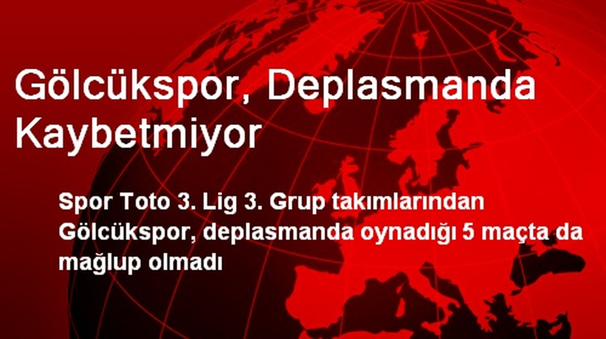 Gölcükspor, Deplasmanda Kaybetmiyor