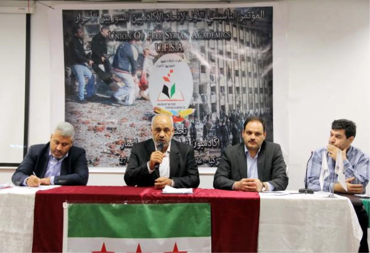 Özgür Suriye Akademisyenler Birliği Kuruldu