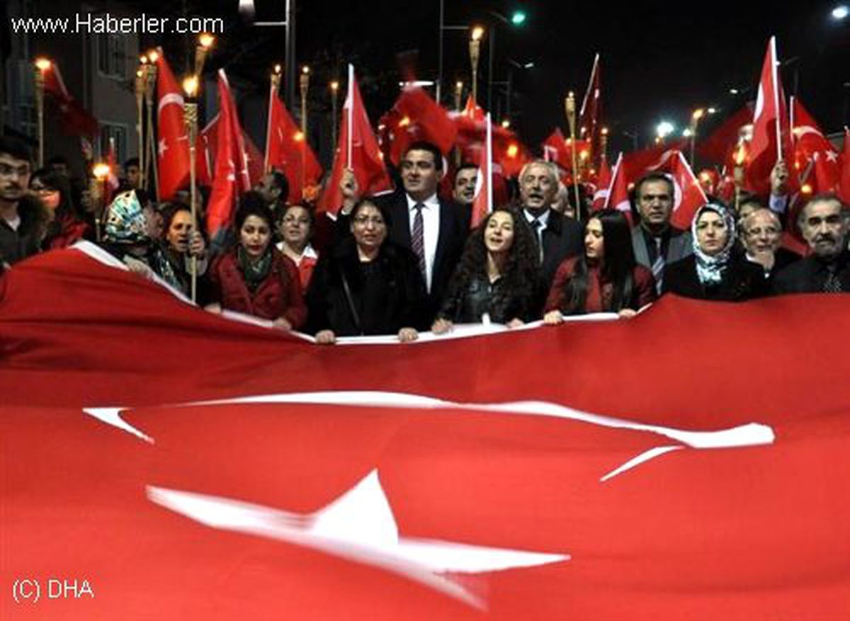Sivas\'ta Cumhuriyet Bayramı Coşkusu