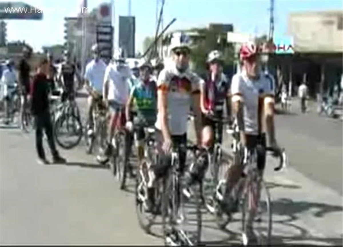 Siverek\'te Cumhuriyetin 90\'ıncı Yılı Anısına Bisiklet Turu