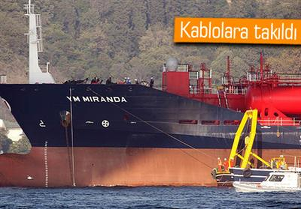 Tanker Arıza Yaptı, İstanbul'un İnterneti Tehlikeye Girdi