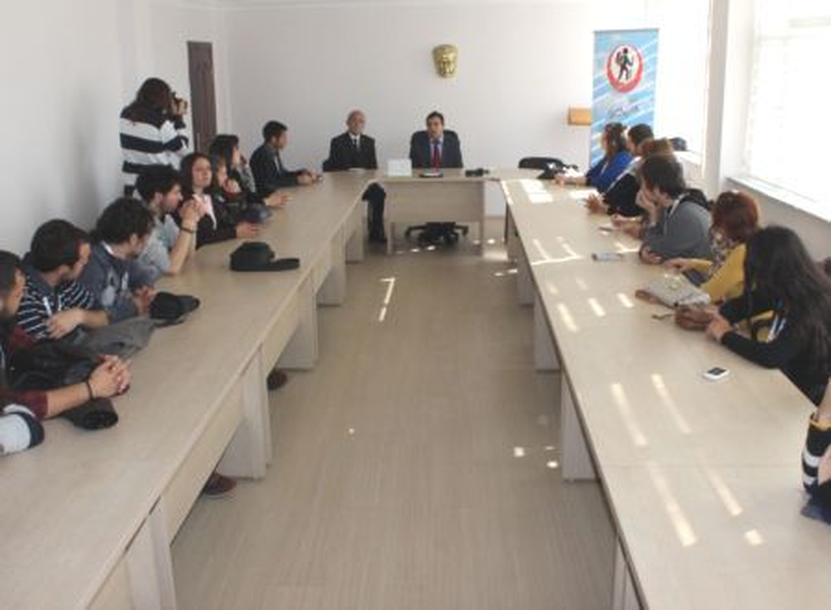 Üniversite Öğrencilerinden Havza Kaymakamı Kalaycı\'ya Ziyaret