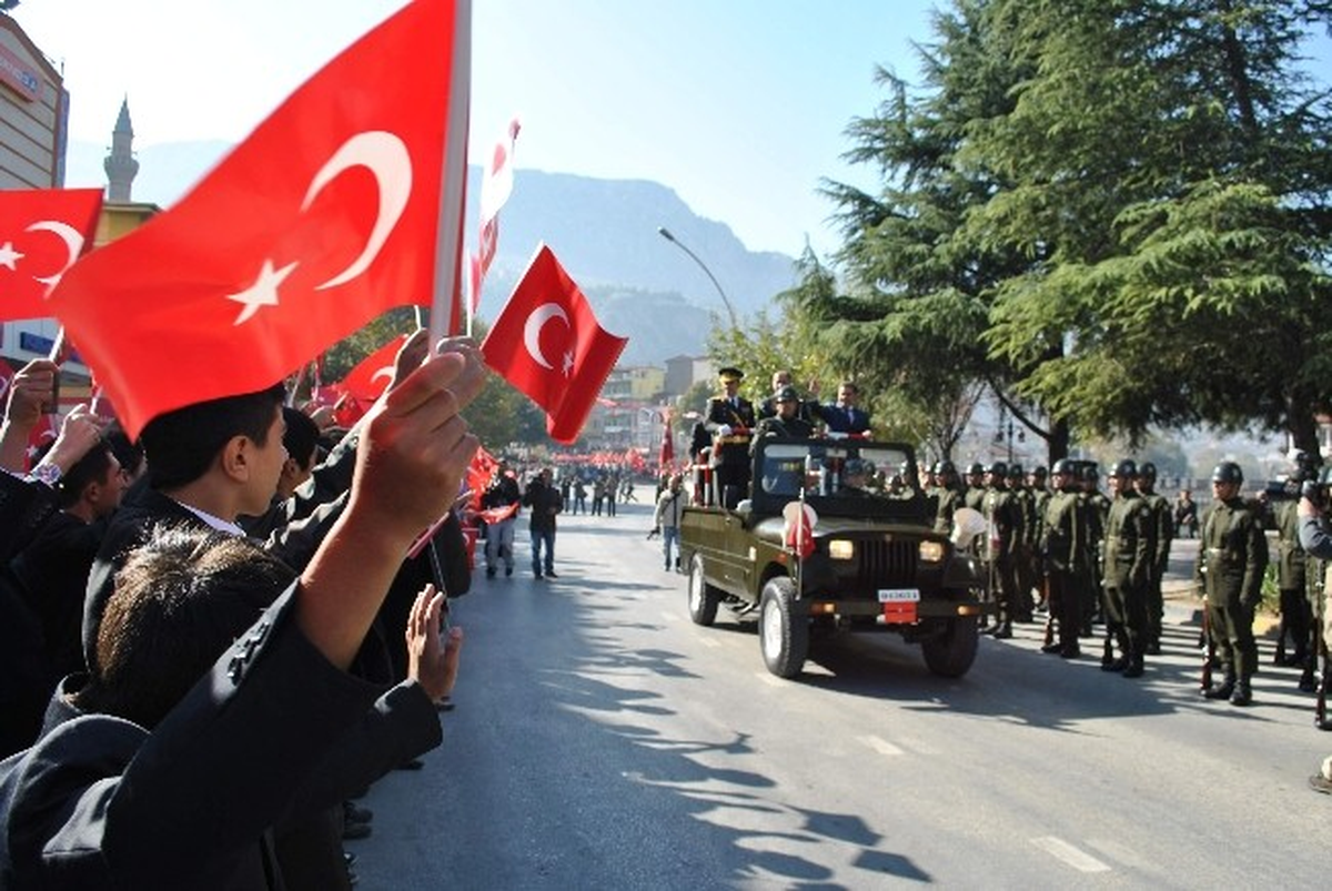 Amasya\'da Coşkulu 29 Ekim