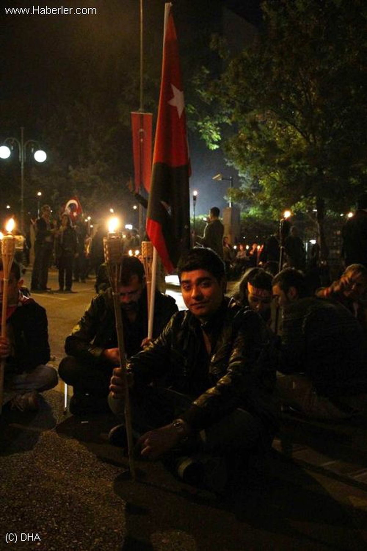 Ankara\'da Meşaleli Yürüyüş