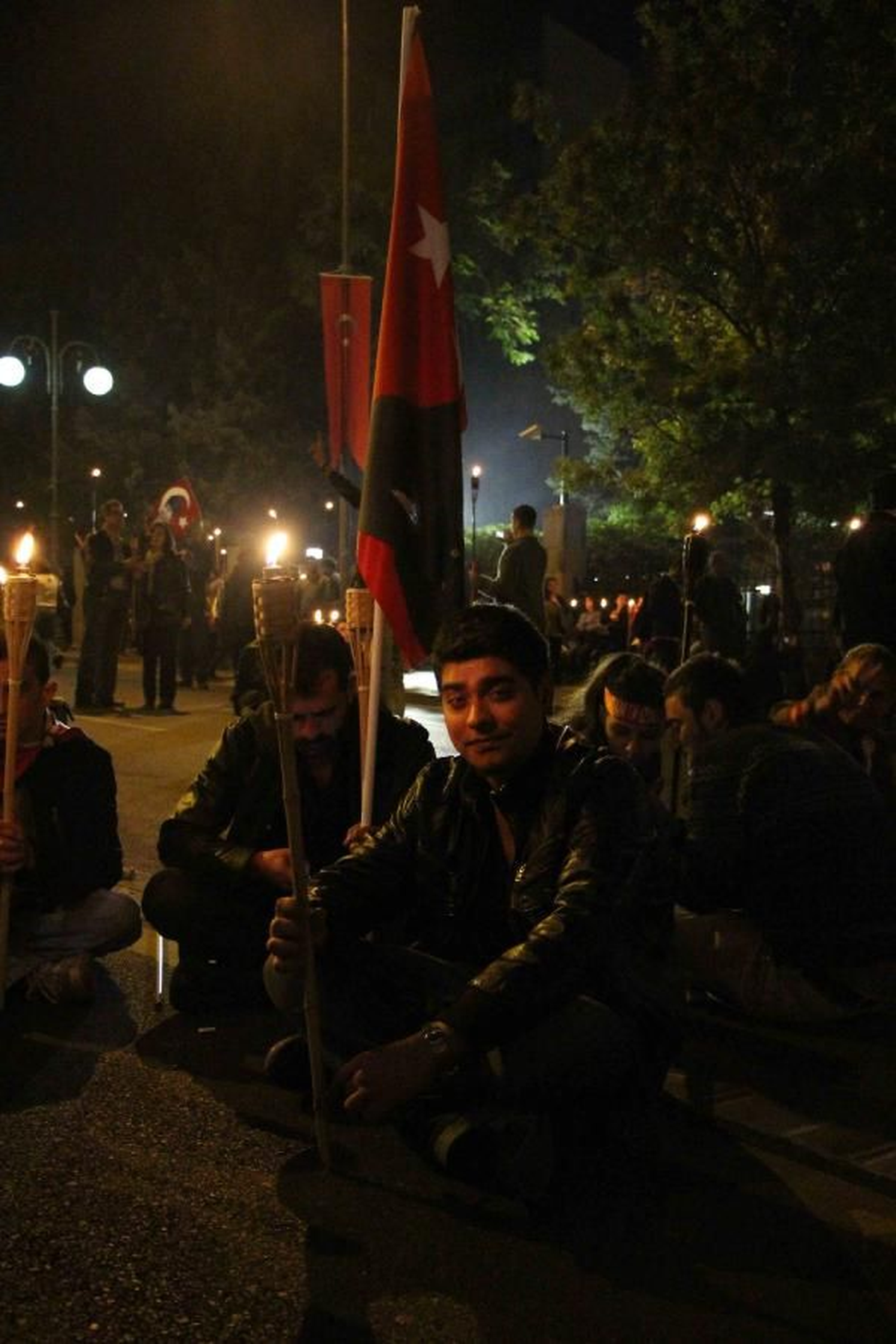 Ankara\'da Meşaleli Yürüyüş Gerçekleştirildi