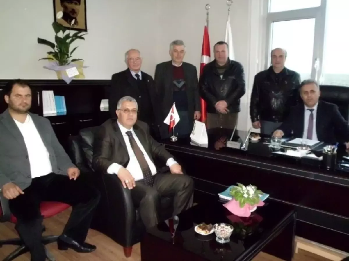 Ayvalık AK Parti\'den Sgk\'ya Ziyaret