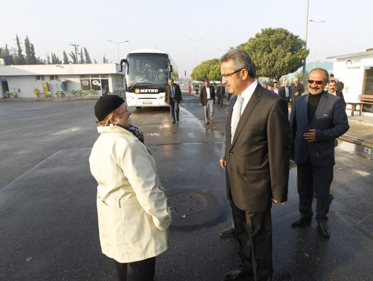Başkan\'dan Hal ve Otogar\'da İnceleme