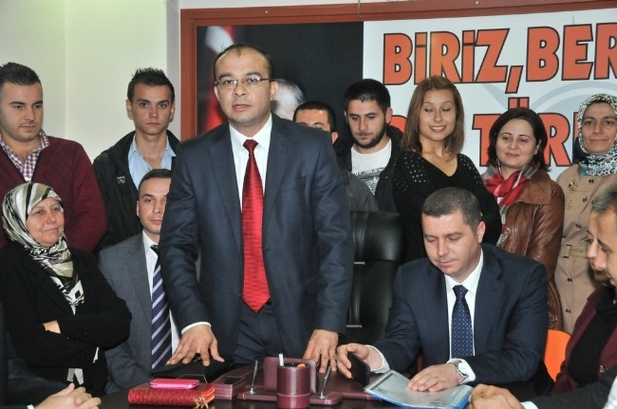 Çan Belediye Başkanı Kuzu, Adaylık Başvurusunu Yaptı