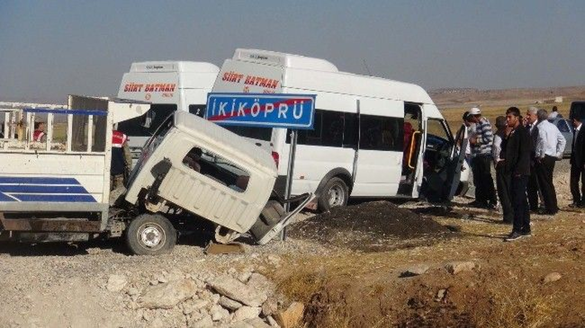 Batman\'da Trafik Kazası
