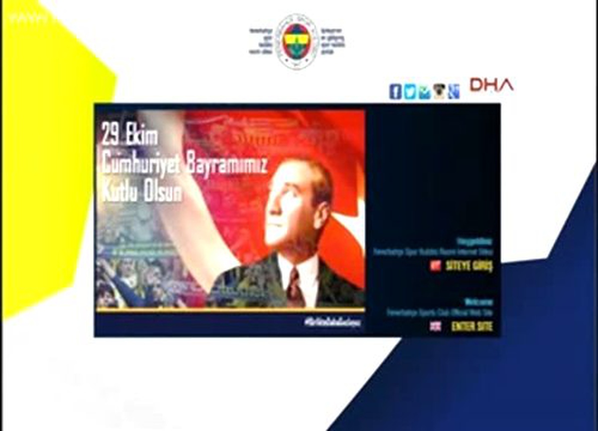 Dünyanın Dev Kulüpleri, Cumhuriyet Bayramı\'nı Kutladı