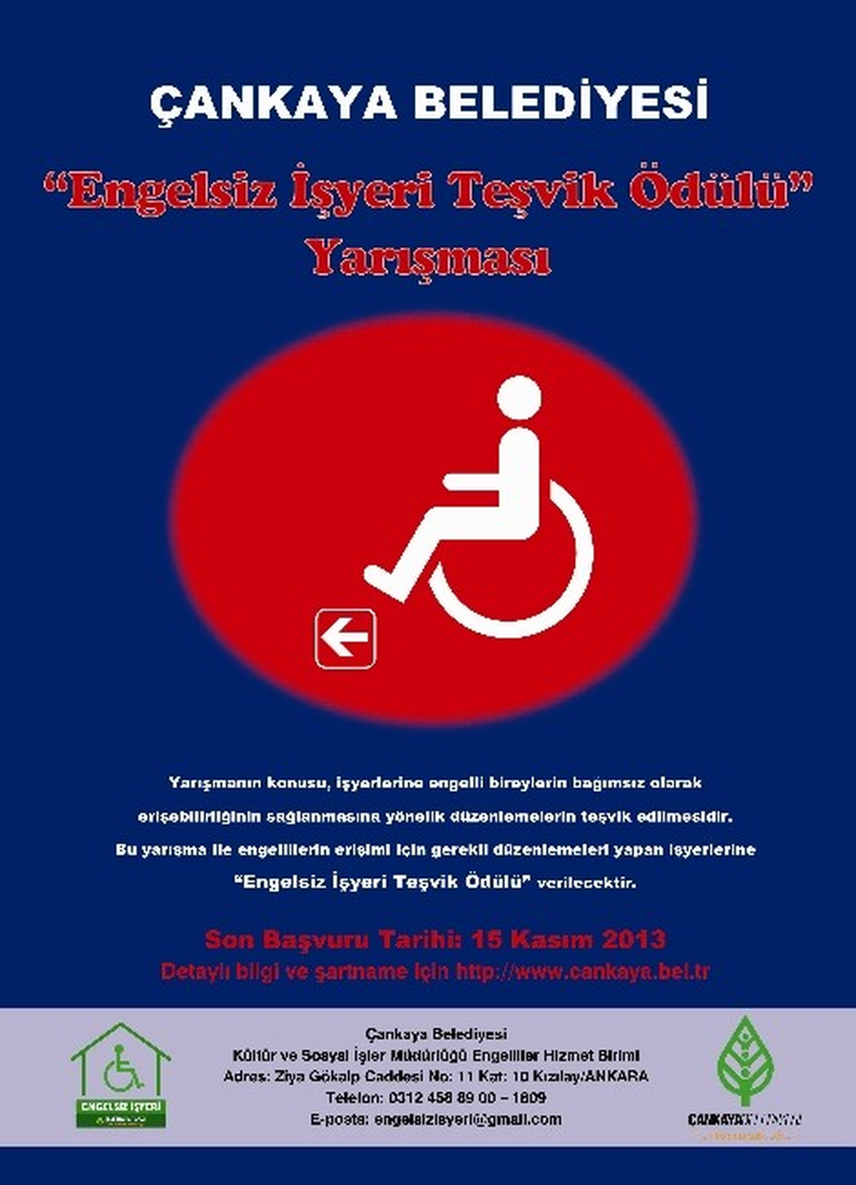 Engelsiz İşyeri Teşvik Ödülü\'ne Başvurular Sürüyor