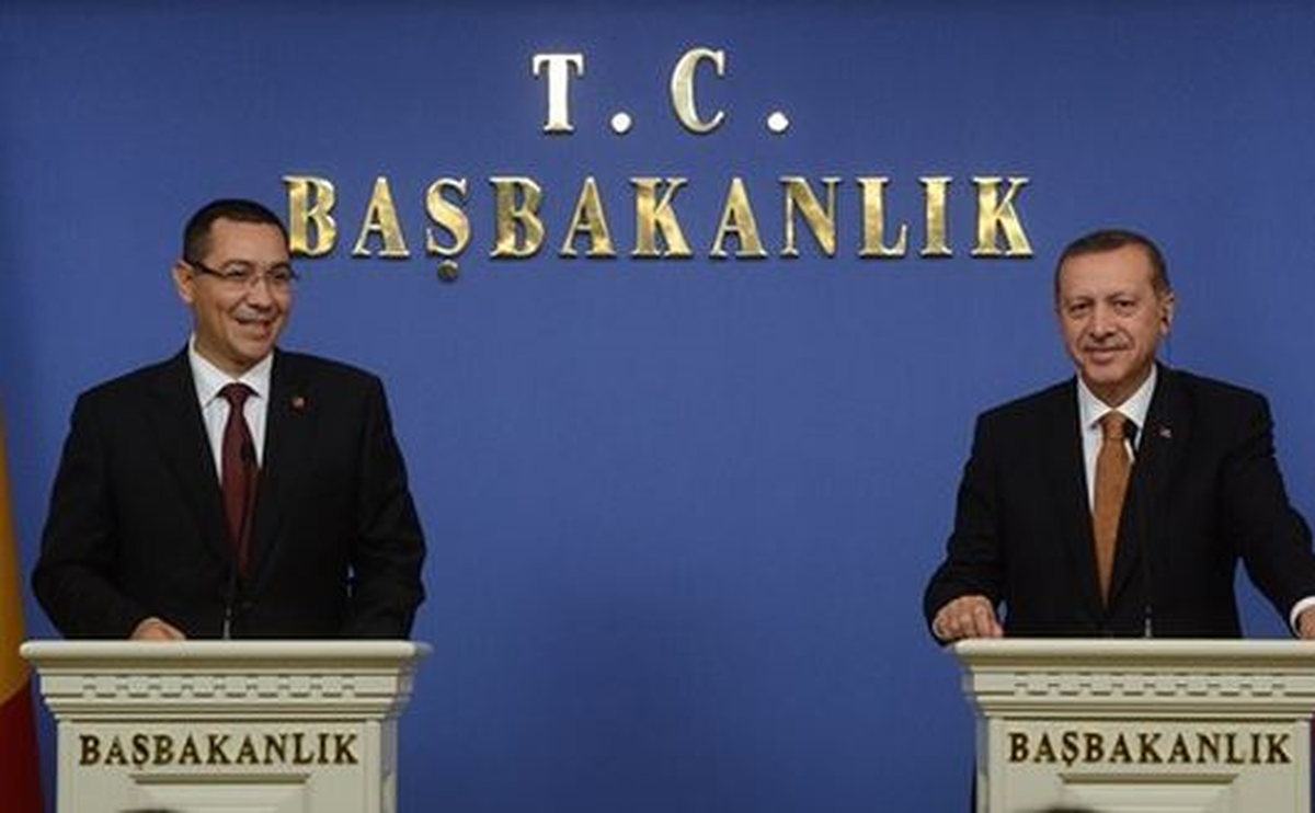 Erdoğan Ponta Ortak Basın Toplantısı