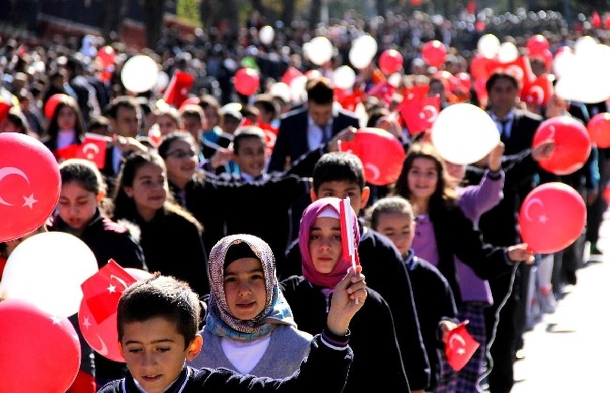 Erzurum\'da Cumhuriyet Bayramı Coşkusu