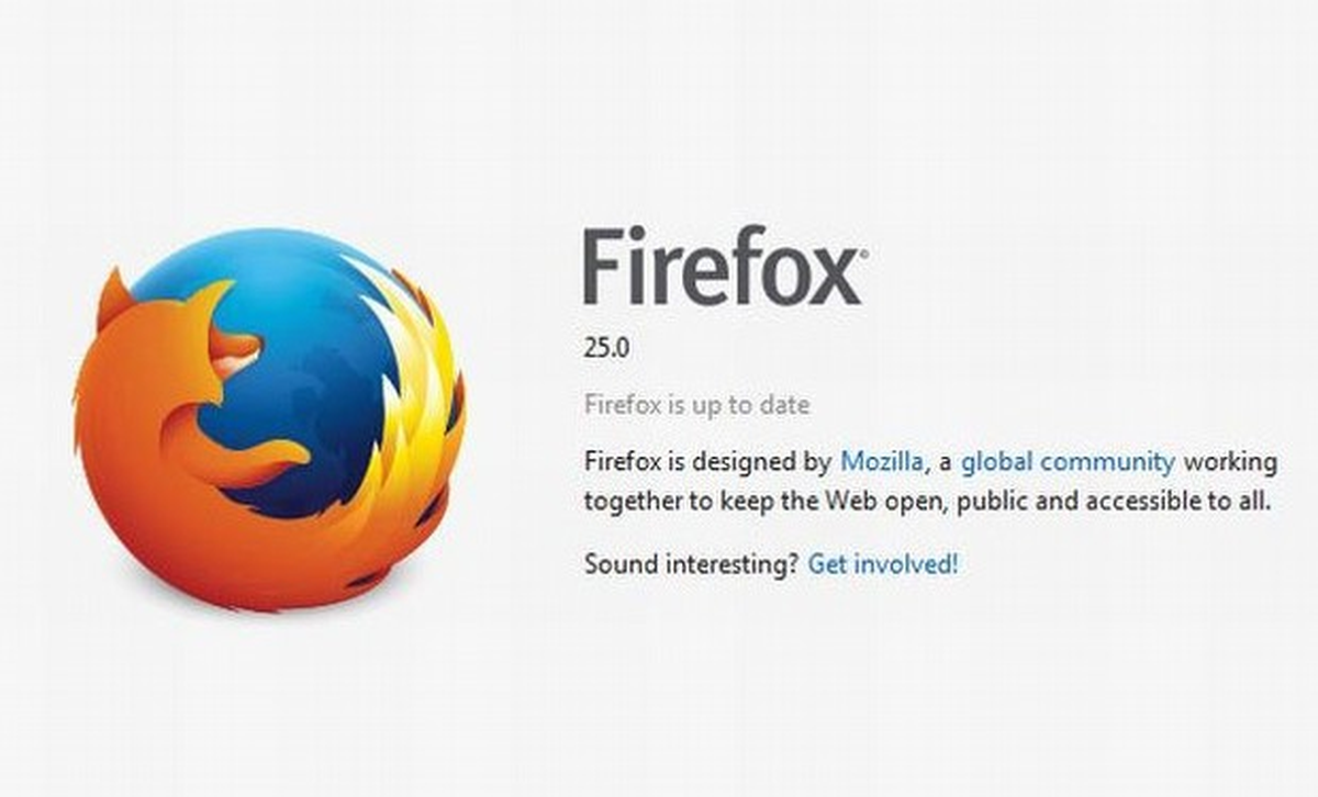 Firefox 25 hazır; İndirin!