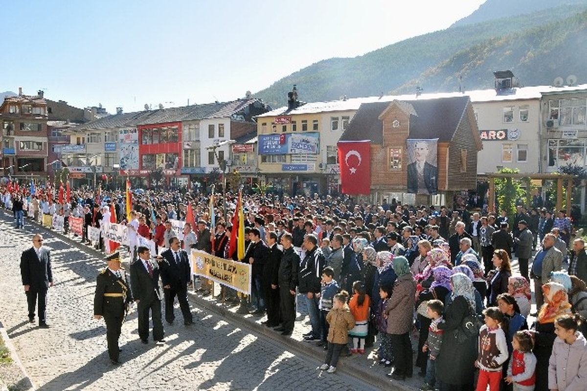 Gümüşhane\'de Cumhuriyet Bayramı Kutlamaları
