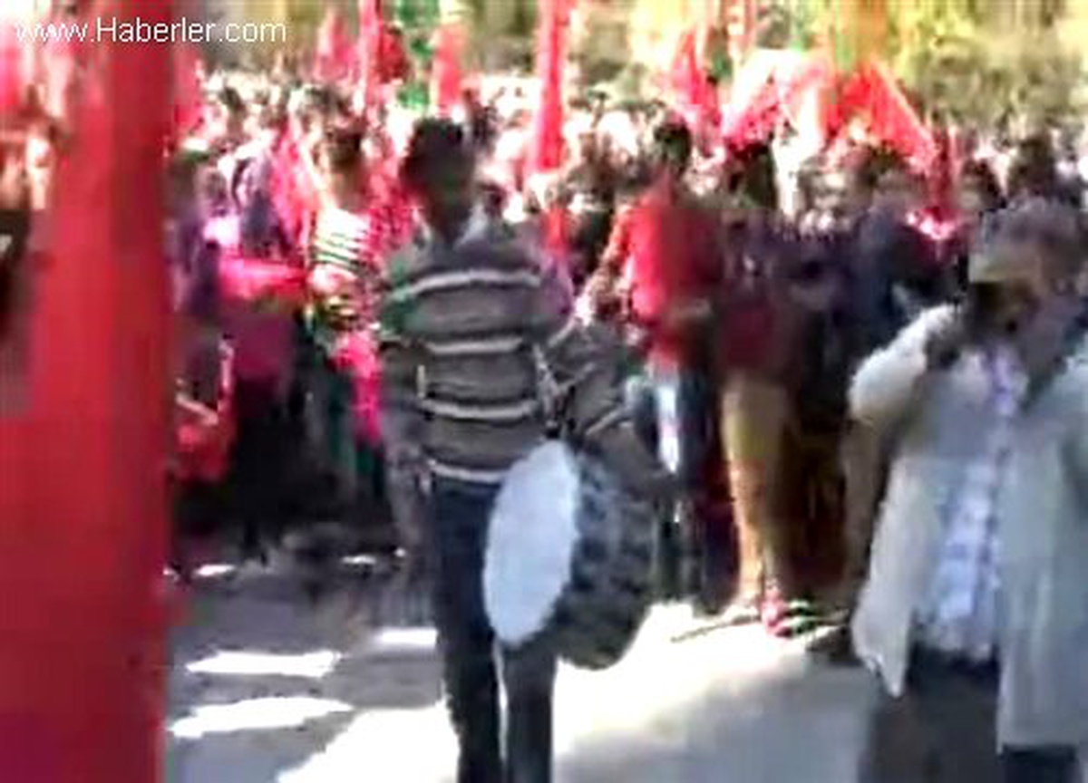Kayseri\'de Cumhuriyet Yürüyüşü