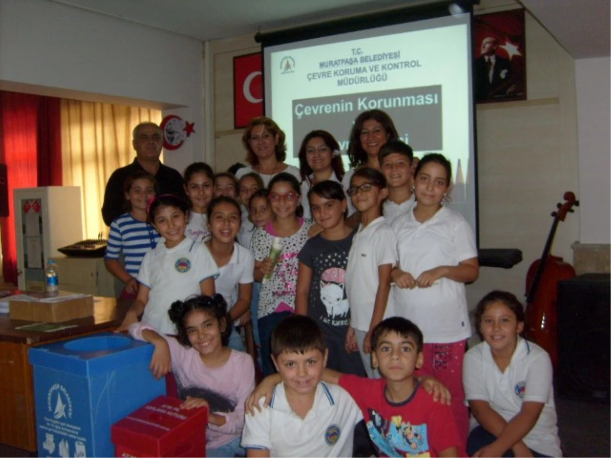 Muratpaşa Belediyesi Çevre ve Hijyen Eğitimi Verdi