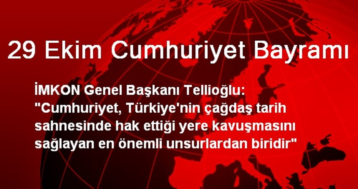 29 Ekim Cumhuriyet Bayramı