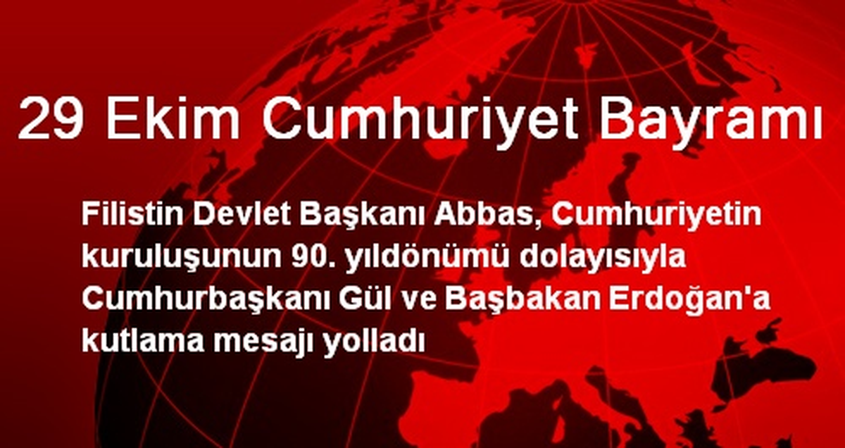 29 Ekim Cumhuriyet Bayramı