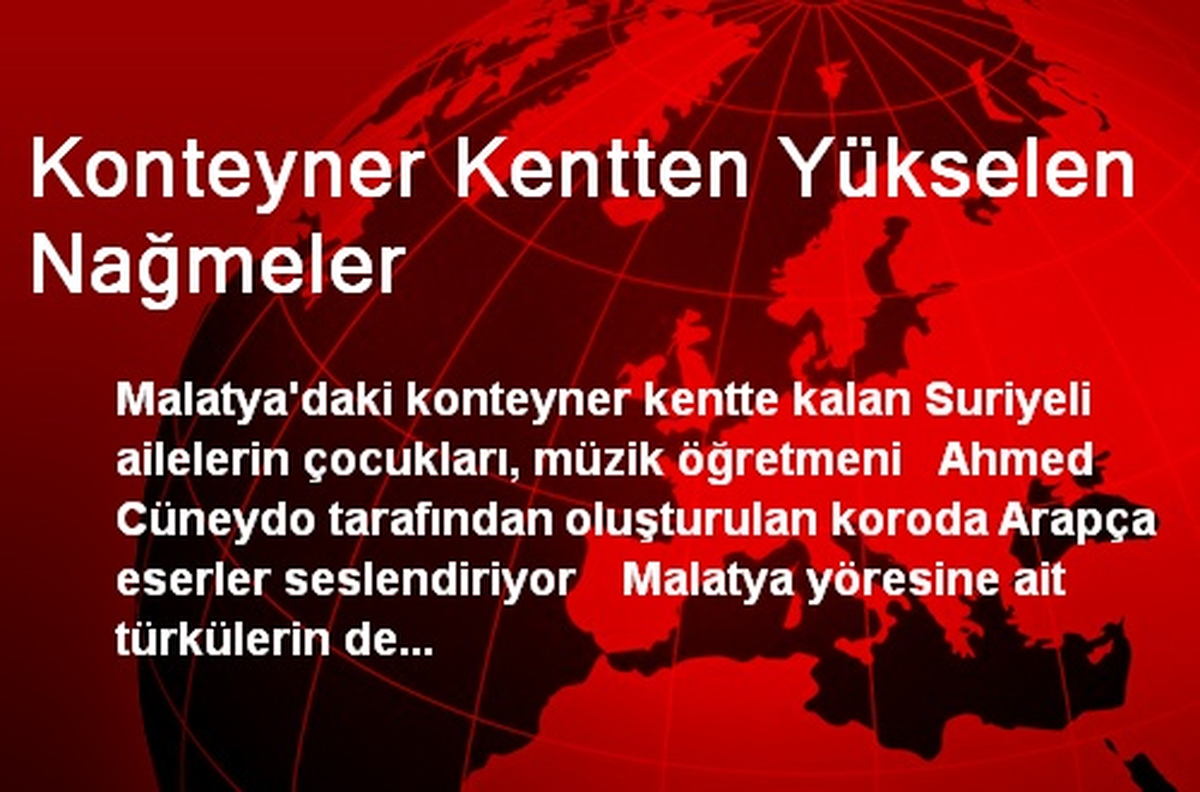 Konteyner Kentten Yükselen Nağmeler