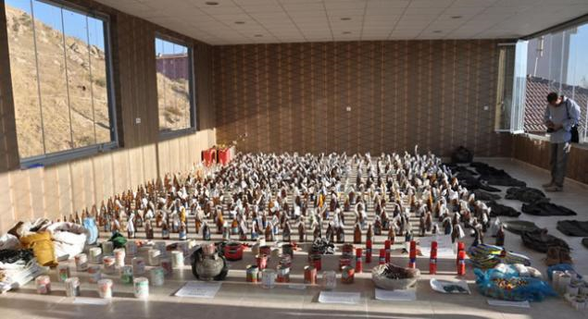 Peşaver\'de 840 Kilogram Patlayıcı Ele Geçirildi