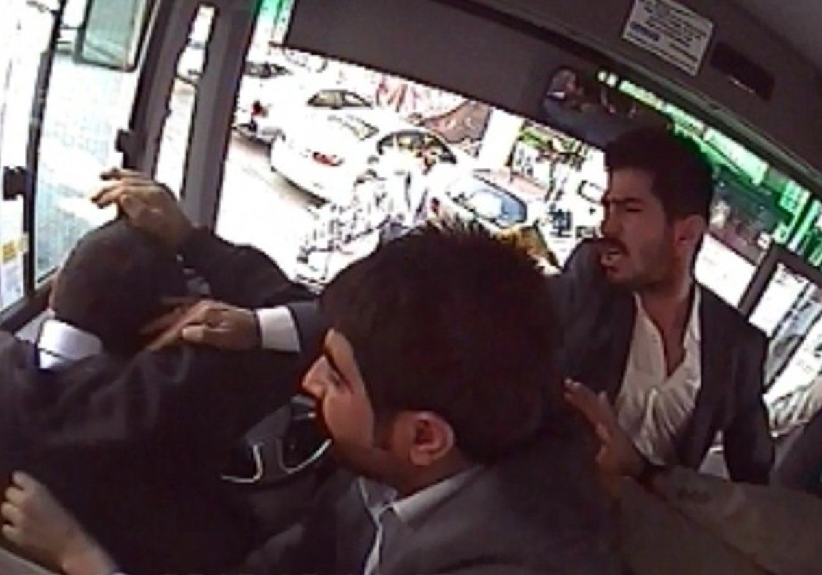 Şanlıurfa\'da Otobüs Şoförü Darp Edildi