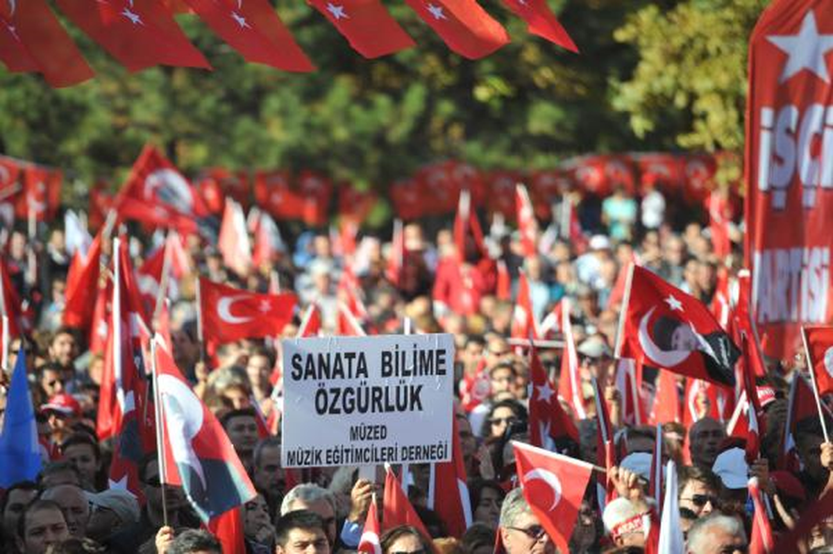 Tandoğan Meydanı\'nda Cumhuriyet Bayramı Kutlaması (1)