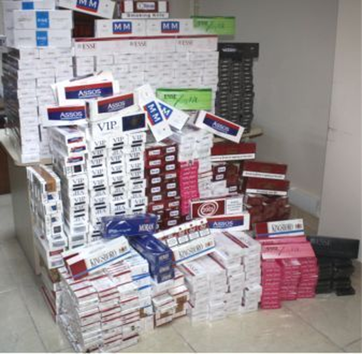 Taşova\'da Kaçak Sigara Operasyonu