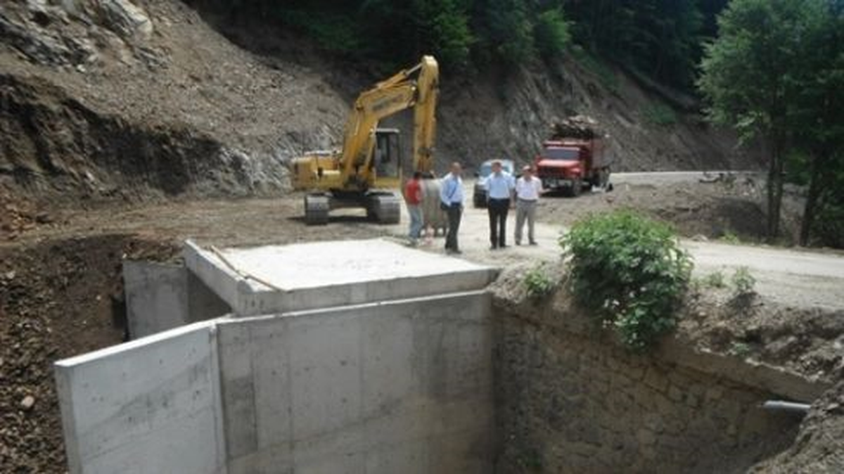 Yedigöller Yolu Yapım Çalışması