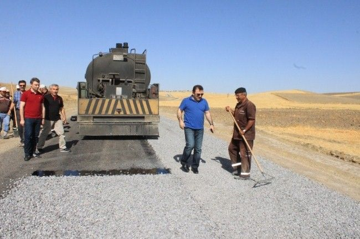 Aksaray Valisi Altınok Yol Çalışmalarını İnceledi