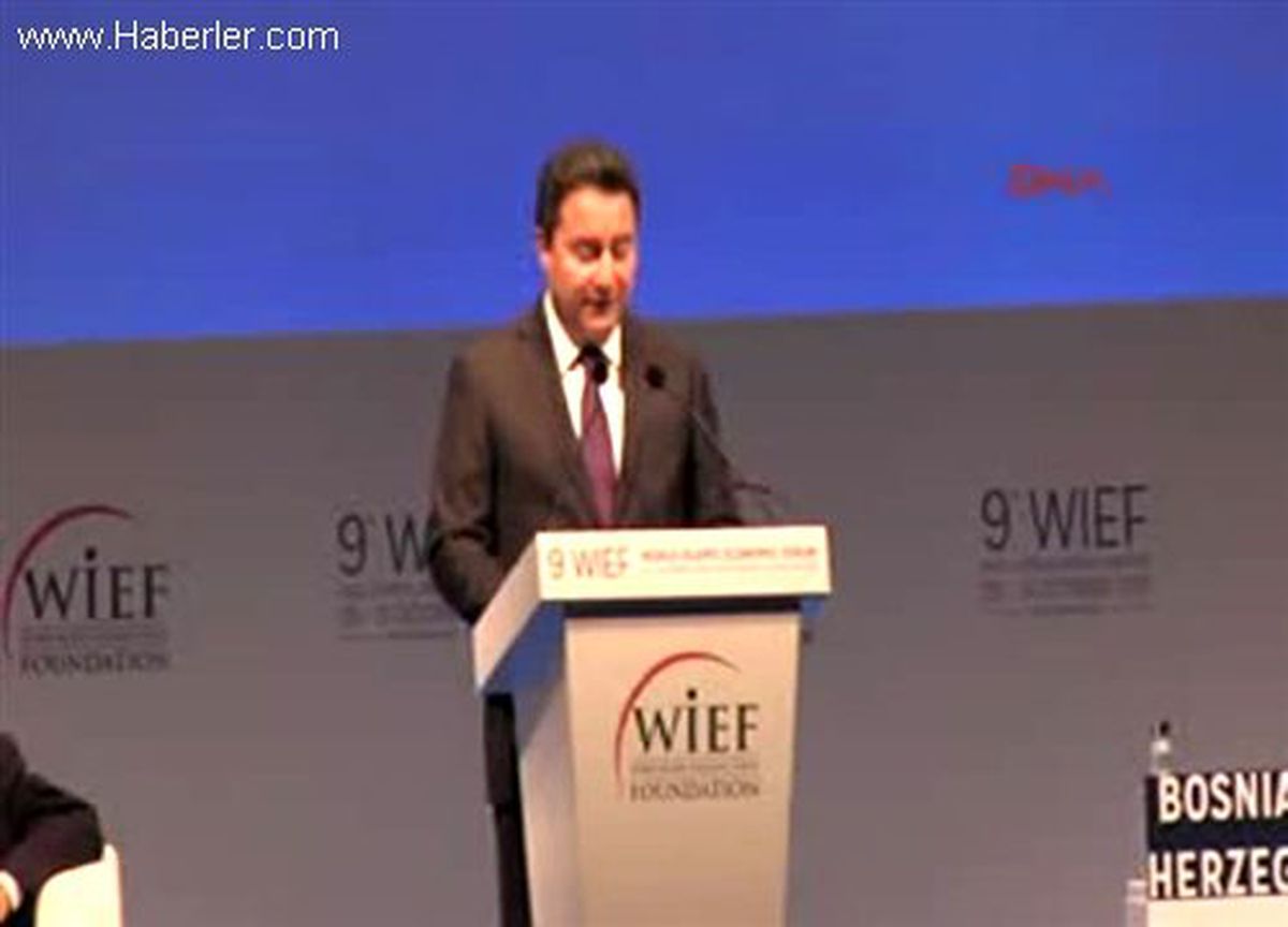 Ali Babacan, \'Dünya İslam Ekonomi Forumu\'nda Konuştu